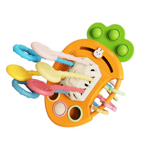 ERINGOGO Sensory Interaktives Ziehspielzeug aus Hochwertigem Material für Frühe Bildung Fördert Feinmotorik und Hand Auge Koordination für Kleinkinder Ab Monaten ERINGOGO Sensory Interaktives Ziehspielzeug aus Hochwertigem Material für Frühe Bildung Fördert Feinmotorik und Hand Auge Koordination für Kleinkinder Ab Monaten von ERINGOGO