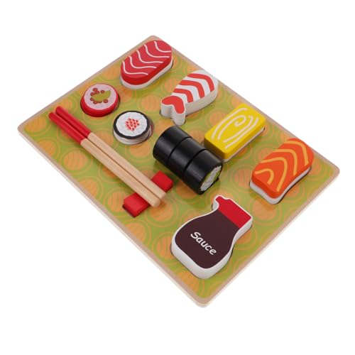 ERINGOGO Set Sushi Themenparty Schneiden Simulieren Spieltablett Simulation Sushi Zubehör Eiscreme Kleinkind Brettspiele Lebensmittel Alphabet Puzzle Grill ERINGOGO Set Sushi Themenparty Schneiden Simulieren Spieltablett Simulation Sushi Zubehör Eiscreme Kleinkind Brettspiele Lebensmittel Alphabet Puzzle Grill von ERINGOGO