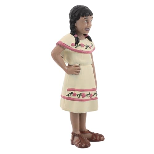 ERINGOGO Simulation Charaktermodell Miniaturen Menschenfiguren Ethnische Partygeschenke Mädchenfiguren Ornamente Ethnische Menschen Puppen Für Souvenirs Menschenfiguren Mädchenspielzeug von ERINGOGO
