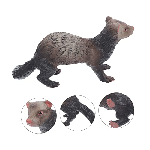 ERINGOGO Simulation Frettchenmodell aus Realistische Wildtierfigur für Bildungsspielzeug zur Tiererkennung und Kreative Dekoration Geeignet für Zuhause und Schule ERINGOGO Simulation Frettchenmodell aus Realistische Wildtierfigur für Bildungsspielzeug zur Tiererkennung und Kreative Dekoration Geeignet für Zuhause und Schule von ERINGOGO
