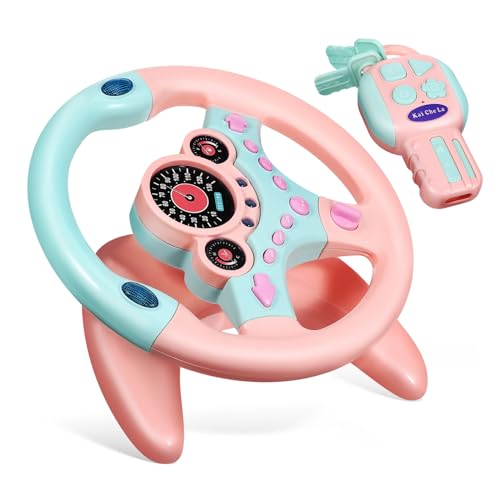 ERINGOGO Simulation Lenkrad Lenkradspielzeug für Kleinkinder Lenkrad für Rücksitz Spielzeuglenkrad für Babyautospielzeug mit Antriebsrad fahrendes Plastik ERINGOGO Simulation Lenkrad Lenkradspielzeug für Kleinkinder Lenkrad für Rücksitz Spielzeuglenkrad für Babyautospielzeug mit Antriebsrad fahrendes Plastik von ERINGOGO