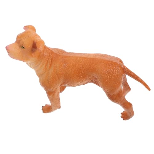 ERINGOGO Simulation Miniatur Hund Modell Kunststoff Tierfigur Pädagogisches Lernspielzeug für Realistische Welpen Nachbildung von ERINGOGO