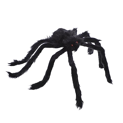 ERINGOGO Simulation Spinnenspielzeug Halloween - spinnendekoration Halloween - Party - Requisite Halloween Streich Halloween - Dekorationen Im Freien Spinnen - plüschtier Black Schaumstoff von ERINGOGO