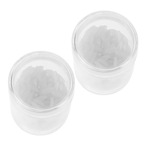 ERINGOGO Simulations Reis Modell künstliche Nahrung Requisite für gekochten Reis gefälschtes aus gekochtem Reis Fotografie-Requisiten Modell für gekochtes Essen Plastikdekor PVC Weiß von ERINGOGO