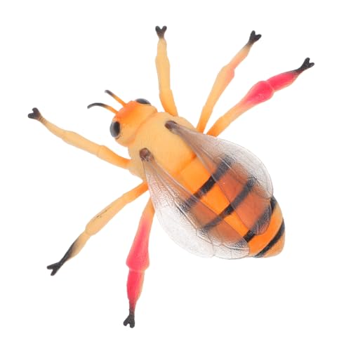 ERINGOGO Simulierte Bienenspielzeug Biene Tier Modellbienen Tierbienenfigur Figur Bienen realistische Bienenfigur gefälschte Bienenfigur Simulation weiches Gummi ERINGOGO Simulierte Bienenspielzeug Biene Tier Modellbienen Tierbienenfigur Figur Bienen realistische Bienenfigur gefälschte Bienenfigur Simulation weiches Gummi von ERINGOGO