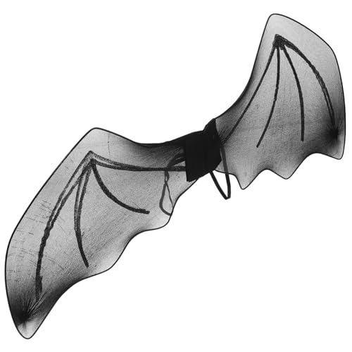 ERINGOGO Simulierte Fledermausflügel Kostümzubehör Halloween Flügel Umhang für Erwachsene und Polyester Leicht zu Tragen Bühnenparty Cosplay Accessoire von ERINGOGO