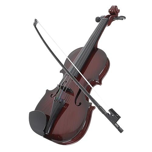ERINGOGO Simulierte Kindergeige Violine mit Verstellbaren Saiten Musikinstrument für Musikalische Früherziehung Kreatives Musikspielzeug für Jungen und Mädchen Farbe Zufällige Farbe von ERINGOGO