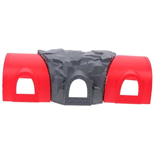 ERINGOGO Simulierter DIY Zugtunnel Tunnel Modell aus Langlebigem Material Realistisches Eisenbahn Höhlenmodell Einfach zu Montieren als Sammlerstück und Dekoration von ERINGOGO