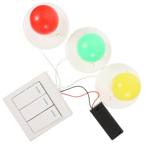 ERINGOGO Simuliertes Schalter Lichtspielzeug für Kleinkinder Interaktives Busy Board mit Verschiedenen Lichtfunktionen Fördert Farbenlernen und Motorische Fähigkeiten ERINGOGO Simuliertes Schalter Lichtspielzeug für Kleinkinder Interaktives Busy Board mit Verschiedenen Lichtfunktionen Fördert Farbenlernen und Motorische Fähigkeiten von ERINGOGO