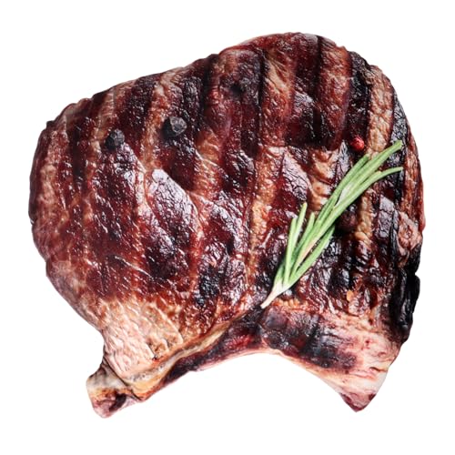 ERINGOGO Simuliertes Steakspielzeug Realistische Lebensmittelrequisiten Lebensmittelspielzeug Gefälschte Lebensmittel Requisiten Für Lebensmittelpräsentationen Essensrequisiten Plüsch ERINGOGO Simuliertes Steakspielzeug Realistische Lebensmittelrequisiten Lebensmittelspielzeug Gefälschte Lebensmittel Requisiten Für Lebensmittelpräsentationen Essensrequisiten Plüsch von ERINGOGO