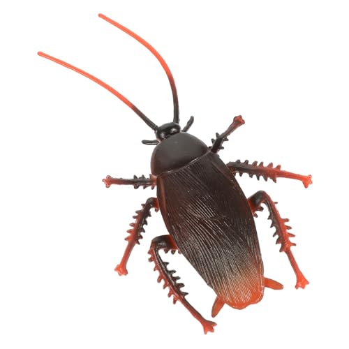 ERINGOGO Simuliertes Wildinsektenmodell Streichspielzeug Männliches Kakerlakenmodell Wissenschaftsspielzeug Gefälschte Schlangen Halloween Vögel Insektenkorb Zauberstab Halloween von ERINGOGO