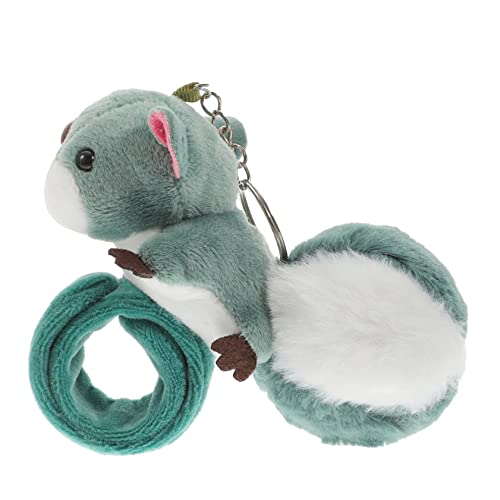 ERINGOGO Slap Armband Eichhörnchen mit Weichem Kuscheltier Material Lustiges Party Goodie für Einfach Anzuziehen Bequemes Tier Schnapparmband für Kindergeburtstag und Festdeko von ERINGOGO
