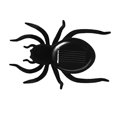 ERINGOGO Solarspinne Für Kinderspielzeug Schwarz ERINGOGO Solarspinne Für Kinderspielzeug Schwarz von ERINGOGO