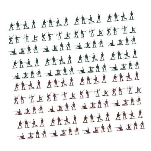 ERINGOGO Soldatenfiguren Miniaturspielzeug für Jungen Grüne Rote Kunststoffsoldaten für Sandkasten Dioramen Kreative Projekte und Geburtstagsdekorationen ERINGOGO Soldatenfiguren Miniaturspielzeug für Jungen Grüne Rote Kunststoffsoldaten für Sandkasten Dioramen Kreative Projekte und Geburtstagsdekorationen von ERINGOGO