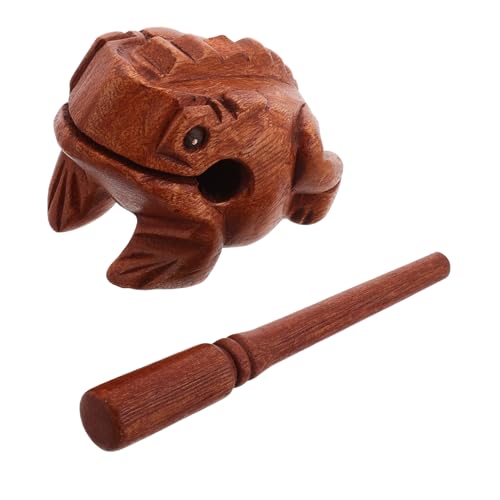 ERINGOGO Sound Toys Lustige Musikinstrumente Sound Musikinstrument Frosch Noise Maker Holzblock Instrument Holz Musikinstrumente Frosch Instrument Schlagfrosch Hellbraun Holz ERINGOGO Sound Toys Lustige Musikinstrumente Sound Musikinstrument Frosch Noise Maker Holzblock Instrument Holz Musikinstrumente Frosch Instrument Schlagfrosch Hellbraun Holz von ERINGOGO