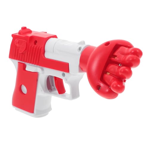 ERINGOGO Spiel-Requisiten Erraten Coole Gadgets Für Party Geformt Zappelspielzeug Für Spiel Stein-Papier-Schere-spielstab Stein-scheren-papierspielstab Finger-ratestab Rot Abs von ERINGOGO