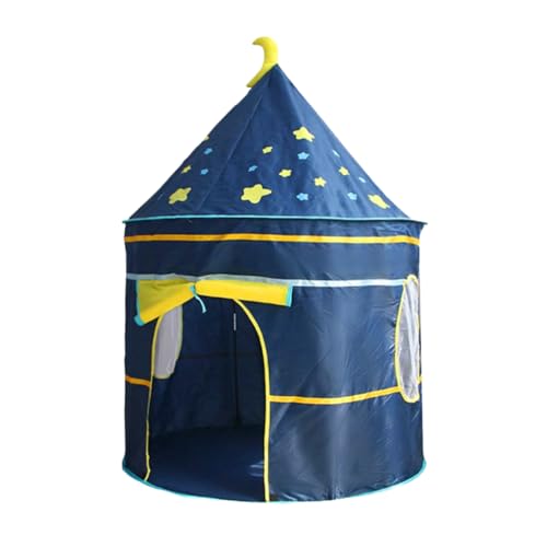 ERINGOGO Spielzelt Schloss Tragbares Spielhaus für Drinnen und Draußen Blau Fördert Kreativität und Vorstellungskraft und Leicht zu Verstauen für Jungen ERINGOGO Spielzelt Schloss Tragbares Spielhaus für Drinnen und Draußen Blau Fördert Kreativität und Vorstellungskraft und Leicht zu Verstauen für Jungen von ERINGOGO