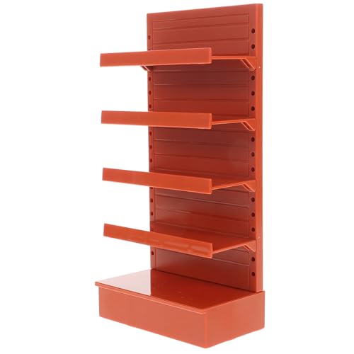 ERINGOGO Spielzeugregal Puppenhaus Bücherregal Miniaturpuppenhausmöbel Puppenstubenregal Mini-bücherregal Für Mini-bücher -einkaufsladen-spielset Mini Regal Light Brown Plastik ERINGOGO Spielzeugregal Puppenhaus Bücherregal Miniaturpuppenhausmöbel Puppenstubenregal Mini-bücherregal Für Mini-bücher -einkaufsladen-spielset Mini Regal Light Brown Plastik von ERINGOGO
