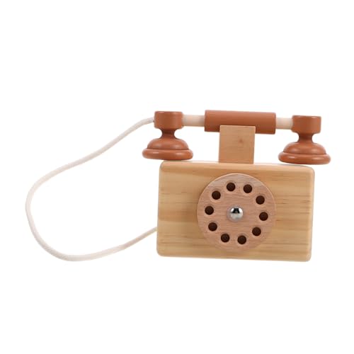 ERINGOGO Spielzeugtelefon Telefon Zubehör Für Spielhäuser Vintage-wählscheibentelefon Antikes Telefonmodell Kinderspielzeug Vintage Telefon Telefon Prop Kleinkindtelefon Holz ERINGOGO Spielzeugtelefon Telefon Zubehör Für Spielhäuser Vintage-wählscheibentelefon Antikes Telefonmodell Kinderspielzeug Vintage Telefon Telefon Prop Kleinkindtelefon Holz von ERINGOGO