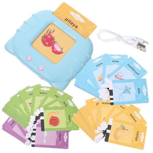 ERINGOGO Sprechendes Lernspielzeug Teiliges Flashcard Bilingual für Vorschulkinder Interaktive Wortkarten zur Kognitiven Pädagogisches und Sprachspielzeug Ab Jahren von ERINGOGO