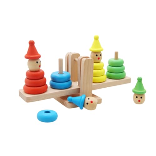 ERINGOGO Spielzeug Stapelturm groß Blöcke Kind Hölzern von ERINGOGO