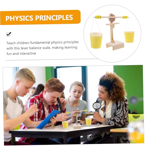 ERINGOGO Stem DIY Balancewaage aus Holz für Doppelte mit Solider Wiegefunktion Nestbare Waagschale Pädagogisches Physik Lernspielzeug für Klassenzimmer und Experimente ERINGOGO Stem DIY Balancewaage aus Holz für Doppelte mit Solider Wiegefunktion Nestbare Waagschale Pädagogisches Physik Lernspielzeug für Klassenzimmer und Experimente von ERINGOGO