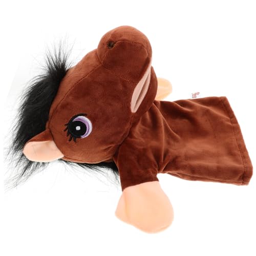 ERINGOGO Stofftier-handpuppe Tiere Puppen Kuhpuppe Bauernhof-geschichtenerzählpuppe Handpuppe Zum Geburtstag Marionette Tierische Fingerpuppe Kind Babys Hellbraun Plüsch ERINGOGO Stofftier-handpuppe Tiere Puppen Kuhpuppe Bauernhof-geschichtenerzählpuppe Handpuppe Zum Geburtstag Marionette Tierische Fingerpuppe Kind Babys Hellbraun Plüsch von ERINGOGO