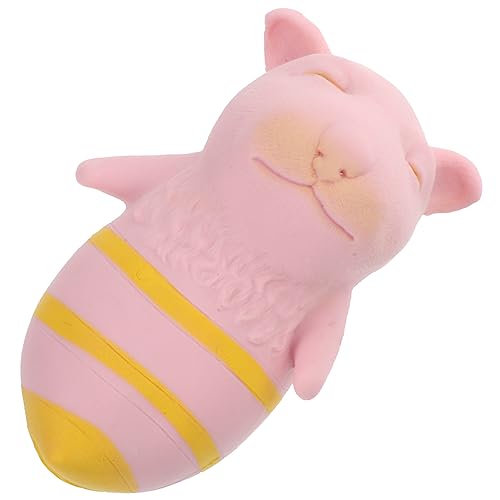 ERINGOGO Kawaii Squeeze Toy Lustiges Stressspielzeug Form Einer Biene Für Erwachsene Entspannen Für Partys Farbe Zufällig von ERINGOGO