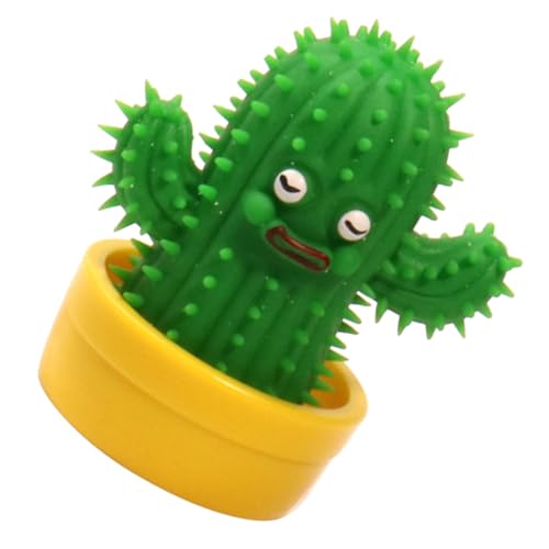 ERINGOGO Stressabbau Kaktus aus TPR Realistische Stachelige Kaktusform Weiches Squeeze Dekompressionsspielzeug für Erwachsene und Geschenk und Partyzubehör von ERINGOGO