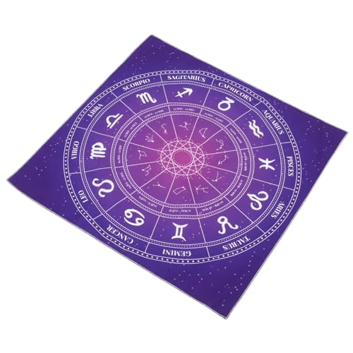 ERINGOGO Tarot-Tischdecke Weissagung Wandteppich Weissagung Tischdecke Astrologie Tischdecke Tarot Tischdecke Tarottuch Tarot-Tuch Tarot-Spiel-Wahrsagerei-Tischdecke Altar Tuch Polyester von ERINGOGO