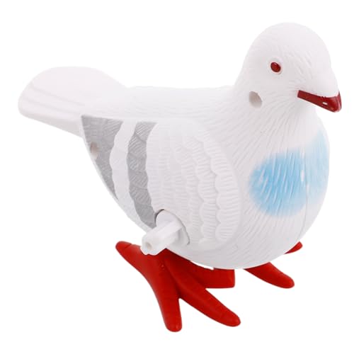 ERINGOGO Taube Aufziehbares Vogelfiguren Für Statuen Sammeln Mini-taubenfigur Gefälschter Vogel Mini-vögel Gefälschtes Uhrwerkspielzeug Vogel Figur Taube Figur Weiß Plastik ERINGOGO Taube Aufziehbares Vogelfiguren Für Statuen Sammeln Mini-taubenfigur Gefälschter Vogel Mini-vögel Gefälschtes Uhrwerkspielzeug Vogel Figur Taube Figur Weiß Plastik von ERINGOGO