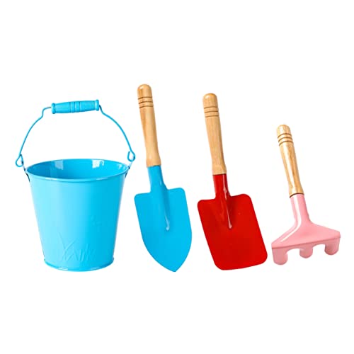 ERINGOGO Teiliges Gartenwerkzeug Aus Metall Mini Hacke Mini Gartenschaufel Mini Rechen Inklusive Farbigem Eimer Ideales Gartenspielzeug Für Kleine Gärtner Farbe Zufällig ERINGOGO Teiliges Gartenwerkzeug Aus Metall Mini Hacke Mini Gartenschaufel Mini Rechen Inklusive Farbigem Eimer Ideales Gartenspielzeug Für Kleine Gärtner Farbe Zufällig von ERINGOGO