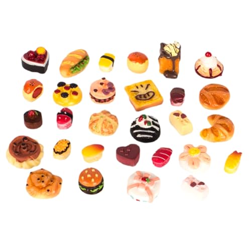 ERINGOGO Teiliges Miniatur Dessert Modell Set aus Robustem Resin Realistische Nachbildung von Kuchen Brot und Sushi Leichtes Puppenhaus Zubehör für Miniatur Landschaftsdekoration und ERINGOGO Teiliges Miniatur Dessert Modell Set aus Robustem Resin Realistische Nachbildung von Kuchen Brot und Sushi Leichtes Puppenhaus Zubehör für Miniatur Landschaftsdekoration und von ERINGOGO