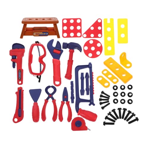 ERINGOGO Teiliges Werkzeugset aus Kunststoff Realistisches für Jungen und Mädchen Ab Jahren Pädagogisches Reparatur Lernspielzeug Sicher und Handfreundlich Geschenk für Geburtstag und ERINGOGO Teiliges Werkzeugset aus Kunststoff Realistisches für Jungen und Mädchen Ab Jahren Pädagogisches Reparatur Lernspielzeug Sicher und Handfreundlich Geschenk für Geburtstag und von ERINGOGO