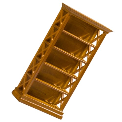 ERINGOGO Miniatur Bücherregal Für Miniature Möbelstück Für Schlafzimmer Oder Küche Hochwertige Verarbeitung Langlebig Und ERINGOGO Miniatur Bücherregal Für Miniature Möbelstück Für Schlafzimmer Oder Küche Hochwertige Verarbeitung Langlebig Und von ERINGOGO