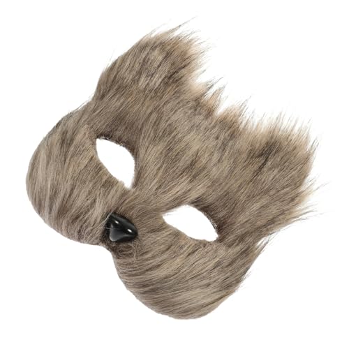 ERINGOGO Tierische Maske Masken Kostüm Fuchs-cosplay-maske Grimasse Ausgefallene Augenmaske Cosplay-tiermaske Kunstmaske Fuchs Maskerade Maske Halloween-maske Faux-fuchs-maske Grey Plastik ERINGOGO Tierische Maske Masken Kostüm Fuchs-cosplay-maske Grimasse Ausgefallene Augenmaske Cosplay-tiermaske Kunstmaske Fuchs Maskerade Maske Halloween-maske Faux-fuchs-maske Grey Plastik von ERINGOGO