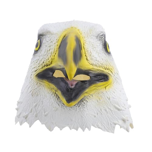 ERINGOGO Tierkopfmaske Neuheit Lustige Adler Kopfbedeckung Halloween Party Cosplay Prop von ERINGOGO