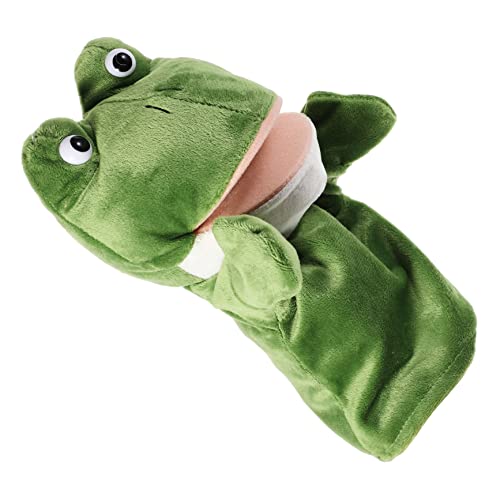 ERINGOGO Tierpuppenspielzeug interaktives Puppen Hand Puppet zabawki stymulujące rozwój plushible snugible Cartoon-Puppen Puppenspielzeug für Handpuppen Plüsch Green ERINGOGO Tierpuppenspielzeug interaktives Puppen Hand Puppet zabawki stymulujące rozwój plushible snugible Cartoon-Puppen Puppenspielzeug für Handpuppen Plüsch Green von ERINGOGO
