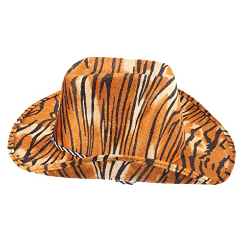 ERINGOGO Tiger Cowboyhut Lustiger Hut Glitzernder Cowboyhut Cowgirlhut Mit Tiger Print Cowboyhüte Glitzerhut Hut Mit Tiger Print Männliches Tigerkostüm Cowboyhut Damen Kinderhut ERINGOGO Tiger Cowboyhut Lustiger Hut Glitzernder Cowboyhut Cowgirlhut Mit Tiger Print Cowboyhüte Glitzerhut Hut Mit Tiger Print Männliches Tigerkostüm Cowboyhut Damen Kinderhut von ERINGOGO