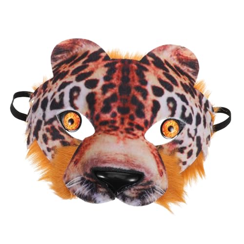 ERINGOGO Tiger Halbgesichtsmaske und Erwachsene Atmungsaktives Tierkostüm Zubehör für Halloween Karneval Maskenball und Faschingsparty Realistische Tiermuster Passform ERINGOGO Tiger Halbgesichtsmaske und Erwachsene Atmungsaktives Tierkostüm Zubehör für Halloween Karneval Maskenball und Faschingsparty Realistische Tiermuster Passform von ERINGOGO
