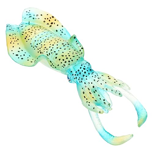 ERINGOGO Tintenfischmodell Tier Tintenfischmodell Tintenfischerkennungsmodell Tintenfischfiguren Tintenfischspielzeug Simulation Tintenfischdekoration Simulation Tintenfischschmuck Kleine von ERINGOGO