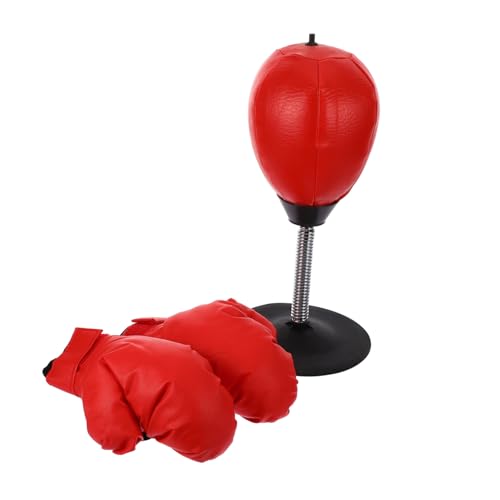 ERINGOGO 1satz Desktop Box Mit Handschuhen Und Pumpe Reaktionsball Für Boxtraining Fitnessgerät Für Erwachsene Perfektes Zubehör Für Gezielte Übungen Und Verbesserung Der Koordination ERINGOGO 1satz Desktop Box Mit Handschuhen Und Pumpe Reaktionsball Für Boxtraining Fitnessgerät Für Erwachsene Perfektes Zubehör Für Gezielte Übungen Und Verbesserung Der Koordination von ERINGOGO