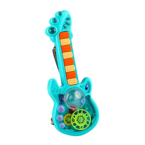 ERINGOGO Instrumente Für Kleinkinder – E-gitarrenspielzeug – Musikgitarrenspielzeug Für Kinder – Licht- Und Musikpädagogisches Spielzeug von ERINGOGO