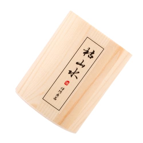 ERINGOGO Tote Landschaftswerkzeuge Zen-Garten-Sandrechen Mini-Sandrechen Zen-Garten Zen-Gartenzubehör Zen-Gartenrechen Federmäppchen aus Holz Mehrzweck-Holzeimer Eimer-Organizer hölzern von ERINGOGO