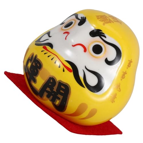 ERINGOGO Ceramic Doll Traditionelle Japanische Figur Für Zuhause Und Büro Handgefertigte Glückskatze Für Und Dekoration Für Dashboard Und Feng Shui von ERINGOGO