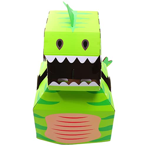 ERINGOGO Tragbares DIY Kreative Papp Dinosaurier für Lehrreiches und Unterhaltsames Kartonmodell Fördert Kreativität und ERINGOGO Tragbares DIY Kreative Papp Dinosaurier für Lehrreiches und Unterhaltsames Kartonmodell Fördert Kreativität und von ERINGOGO