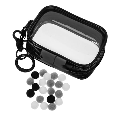 ERINGOGO Transparente PVC-Aufbewahrungstasche Für 3D-Figuren Mit Schlüsselanhänger, Mini-Figuren-vitrine, Transparente Aufbewahrungstasche Für Figuren, Puppen-Aufbewahrungstasche, von ERINGOGO