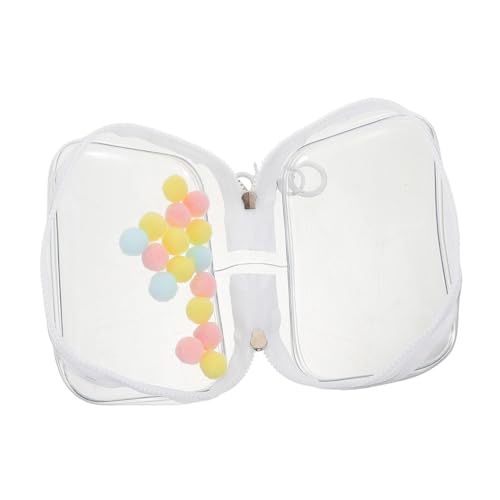ERINGOGO Transparente Puppen Aufbewahrungstasche mit Schlüsselanhänger Doppelreißverschluss Dickes Klarer Display Organizer für Plüschtiere Tragbare Hängetasche für Kleine Spielzeuge ERINGOGO Transparente Puppen Aufbewahrungstasche mit Schlüsselanhänger Doppelreißverschluss Dickes Klarer Display Organizer für Plüschtiere Tragbare Hängetasche für Kleine Spielzeuge von ERINGOGO