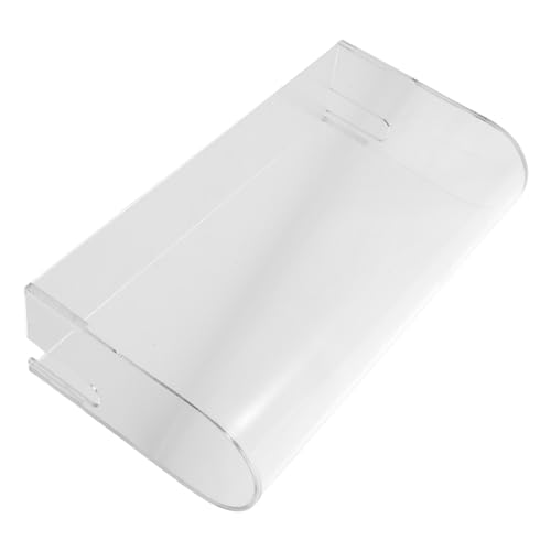 ERINGOGO Transparente Staubschutzabdeckung für Dock und Gerät Kratzfeste Acrylhülle Staubdicht Robuste Gameconsole-Schutzhülle Eleganter Schutz für Gaming-Setup von ERINGOGO