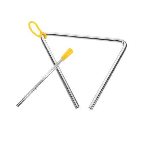 ERINGOGO Triangel Schlaginstrument Pädagogisches Musikspielzeug für Kleinkinder Fördert Frühe Musikalische Entwicklung und Kreativität ERINGOGO Triangel Schlaginstrument Pädagogisches Musikspielzeug für Kleinkinder Fördert Frühe Musikalische Entwicklung und Kreativität von ERINGOGO